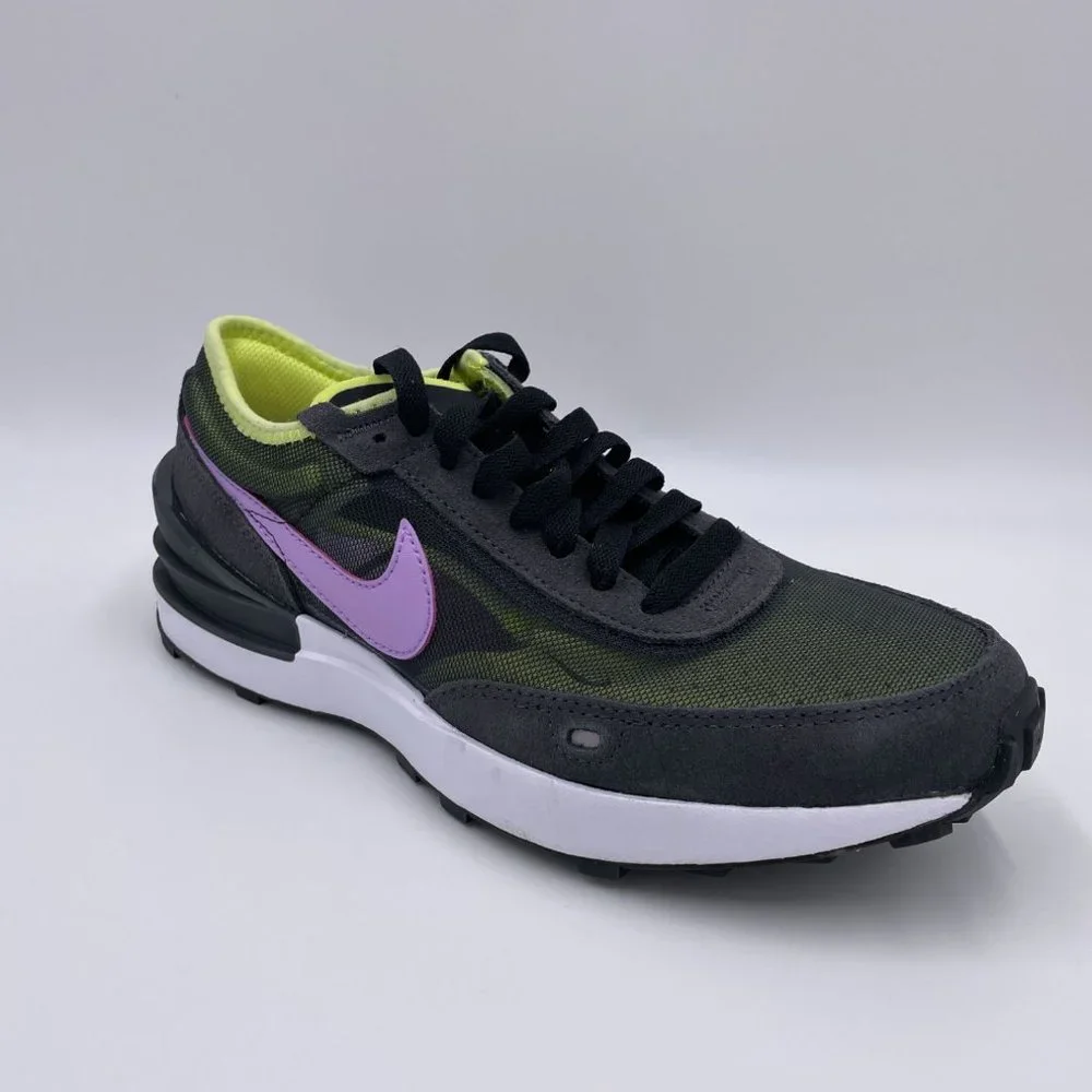 Nike Waffle One Black / Lilac / Lemon Womens Shoes - Picture 7 of 8